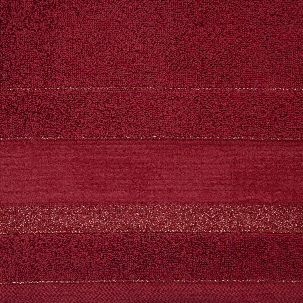 RĘCZNIK APRIL (13) 50 X 90 CM BORDOWY