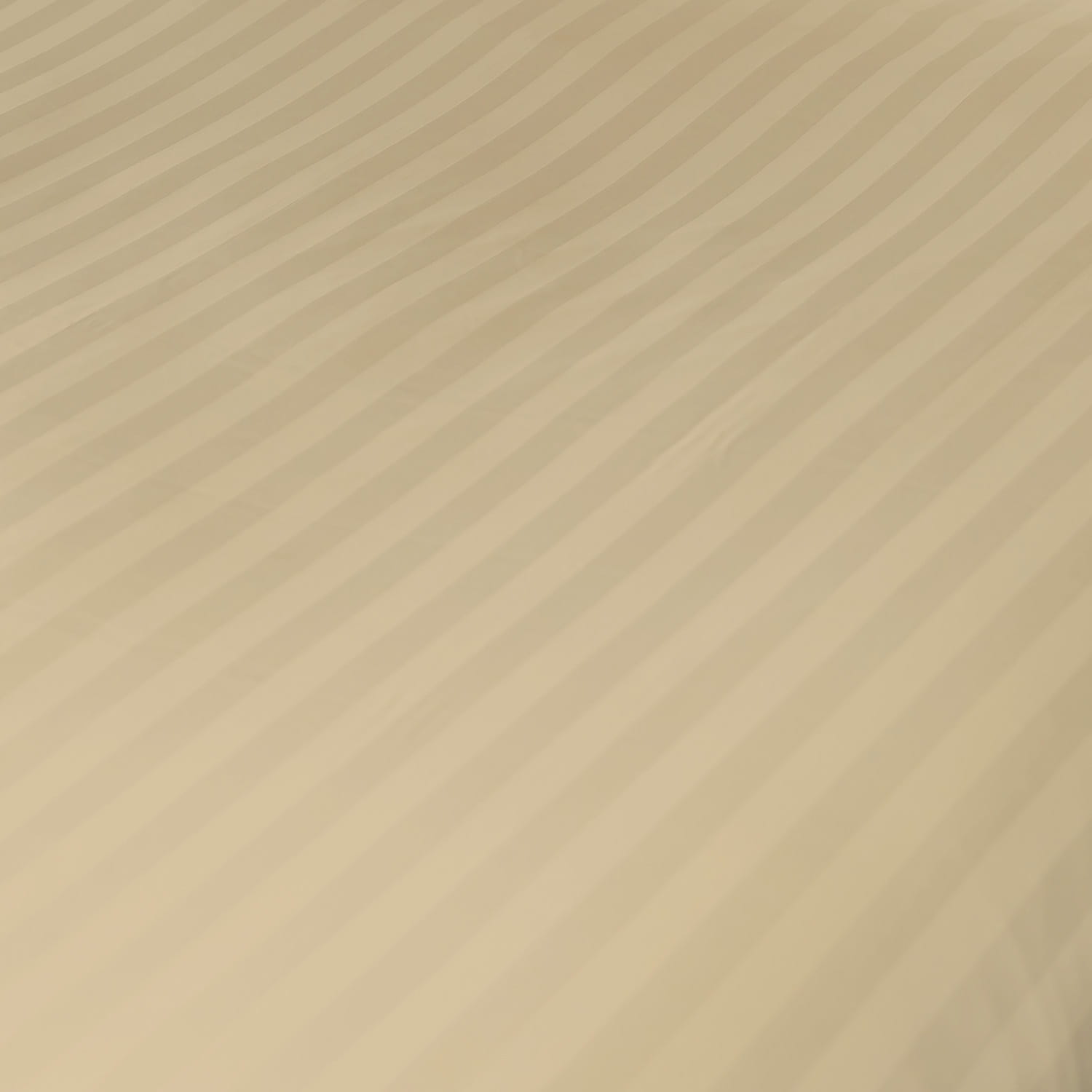 Pościel bawełniana 160x200 cm beżowa w delikatne paski adamaszek