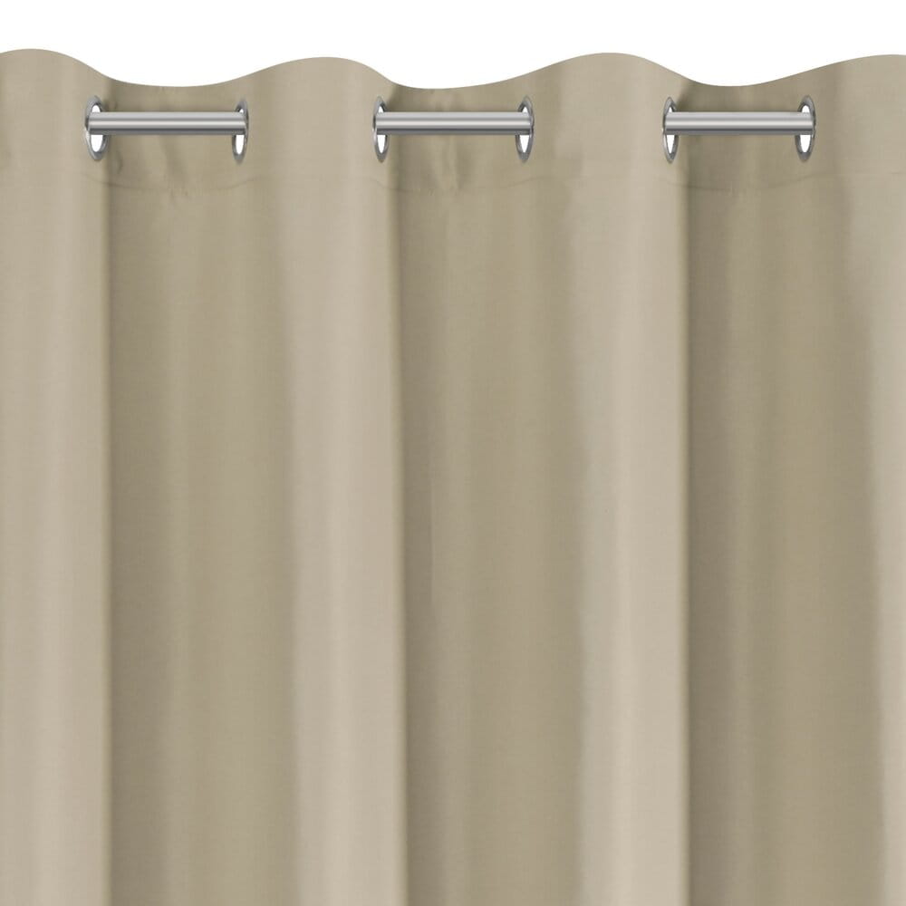 ZASŁONA GOTOWA ADARI 140 X 250 CM CIEMNOBEŻOWY
