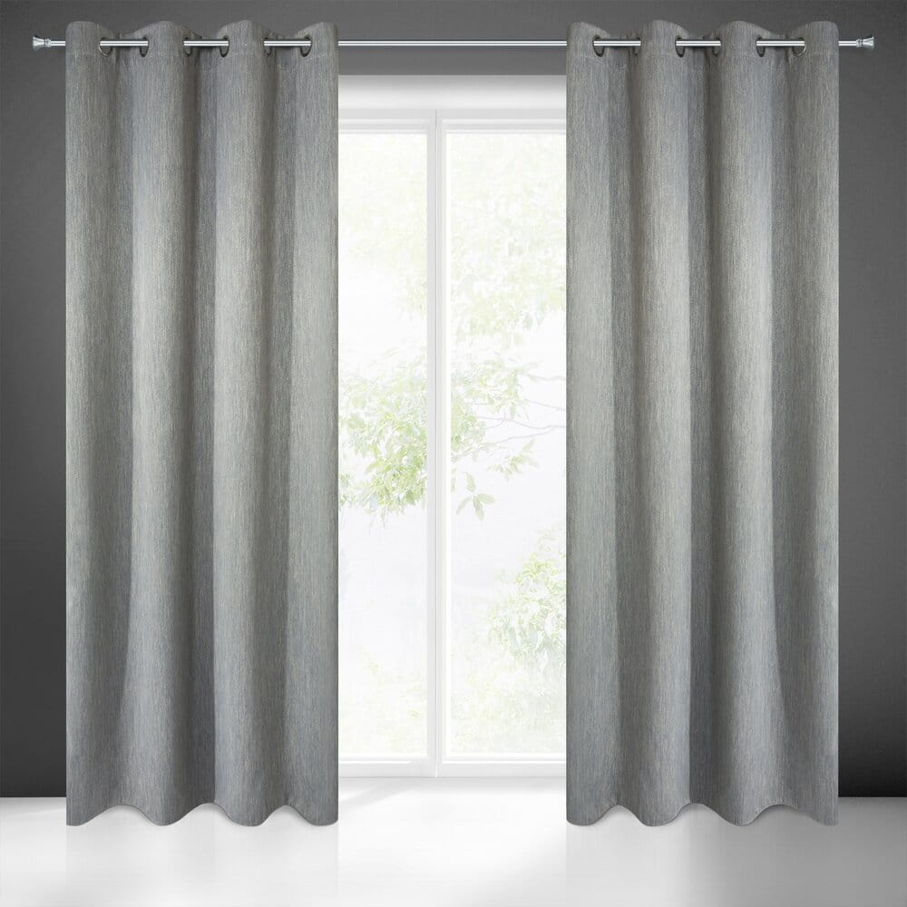 ZASŁONA GOTOWA ROSSIE 135 X 250 CM STALOWY