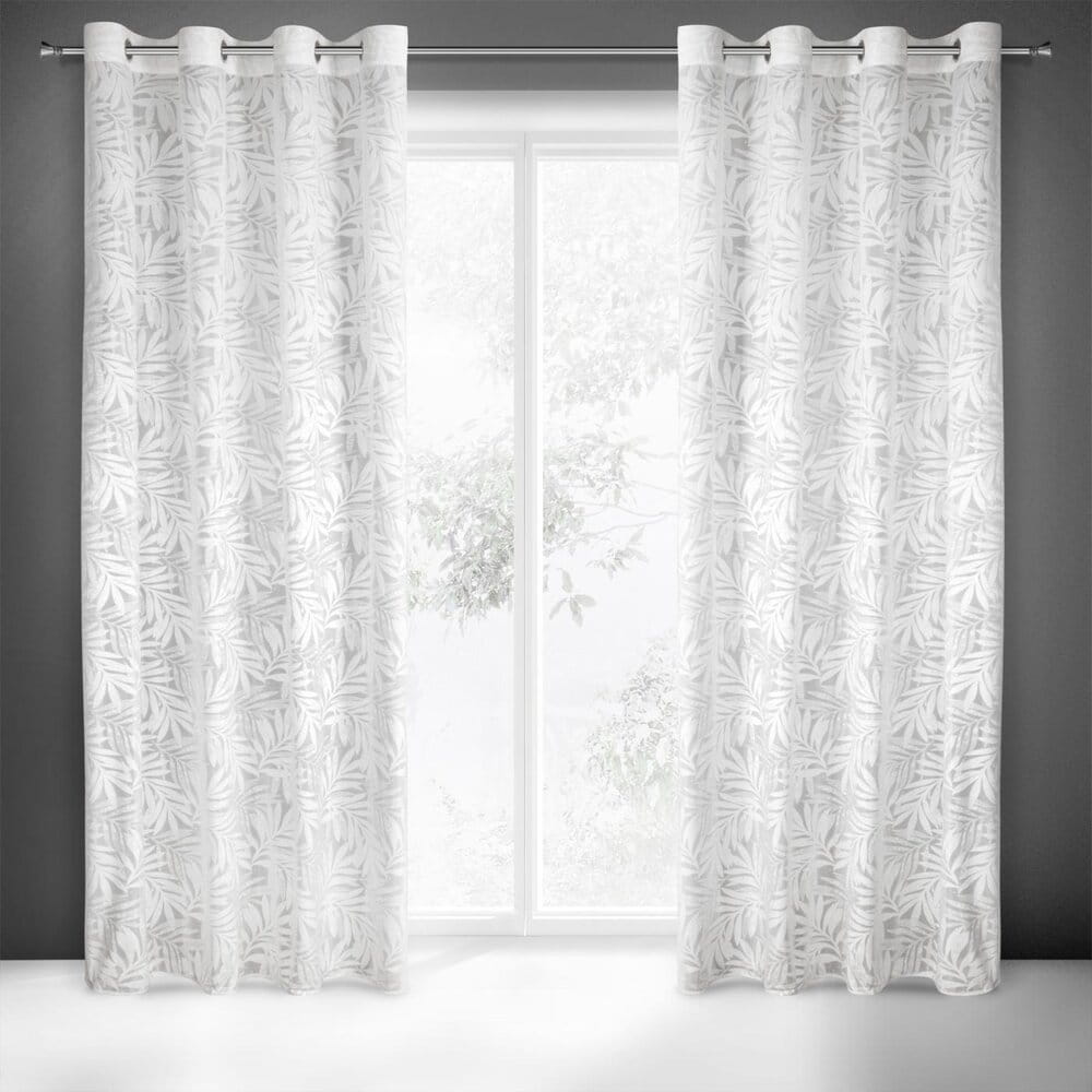 ZASŁONA GOTOWA NATALY 140 X 250 CM BIAŁY
