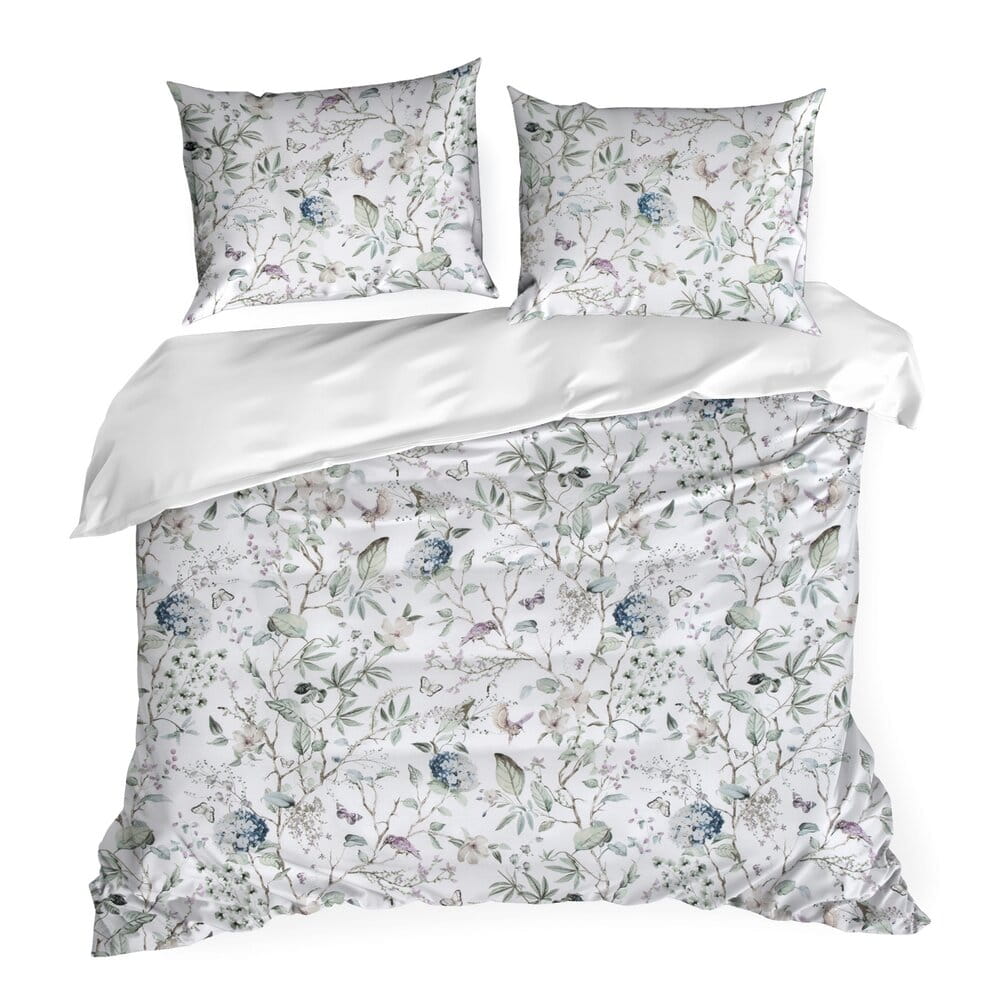 KOMPLET POŚCIELI SATYNOWEJ SPRING 56 220 X 200 CM BIAŁY