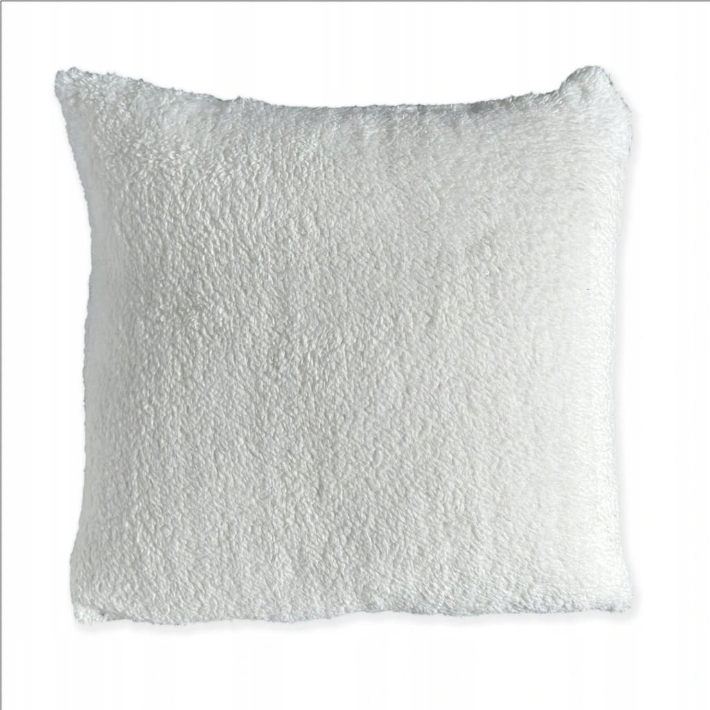 Poszewka dekoracyjna CAPRI z welwetu pikowana w paski 40x40 cm szara