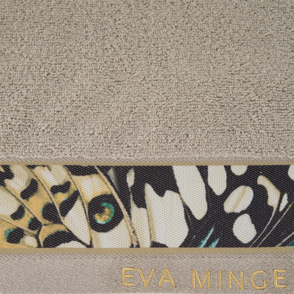 Ręcznik do rąk 30x50 cm bawełniany kolor beżowy EVA 15 Eva Minge - obrazek 2