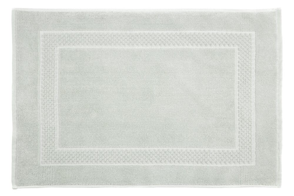 Dywanik łazienkowy CALEB z bawełny frotte popielaty 50x70 cm - obrazek 2