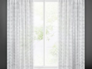 Firana gotowa ASTERA z efektem deszczyku 140 x 250 cm na taśmie