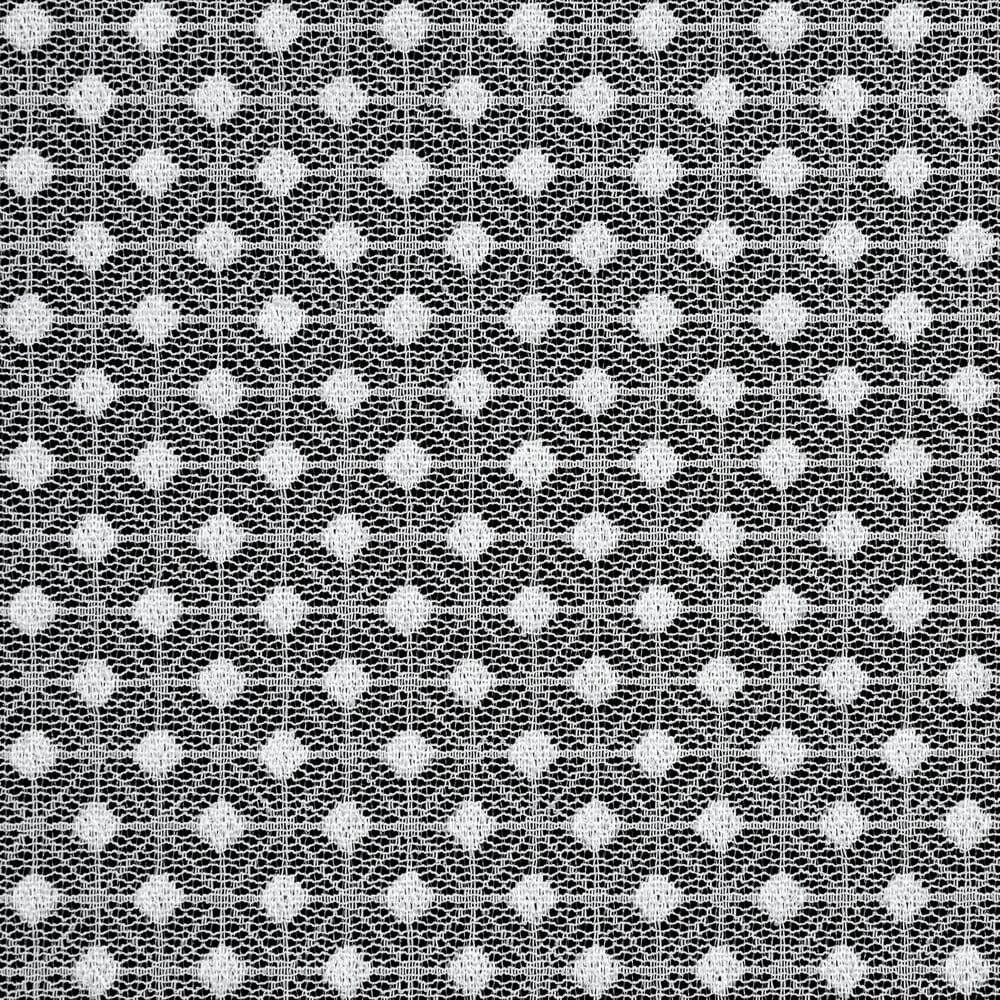 Firana gotowa na taśmie ALAYA z wzorem geometrycznym 140x270 cm - obrazek 4