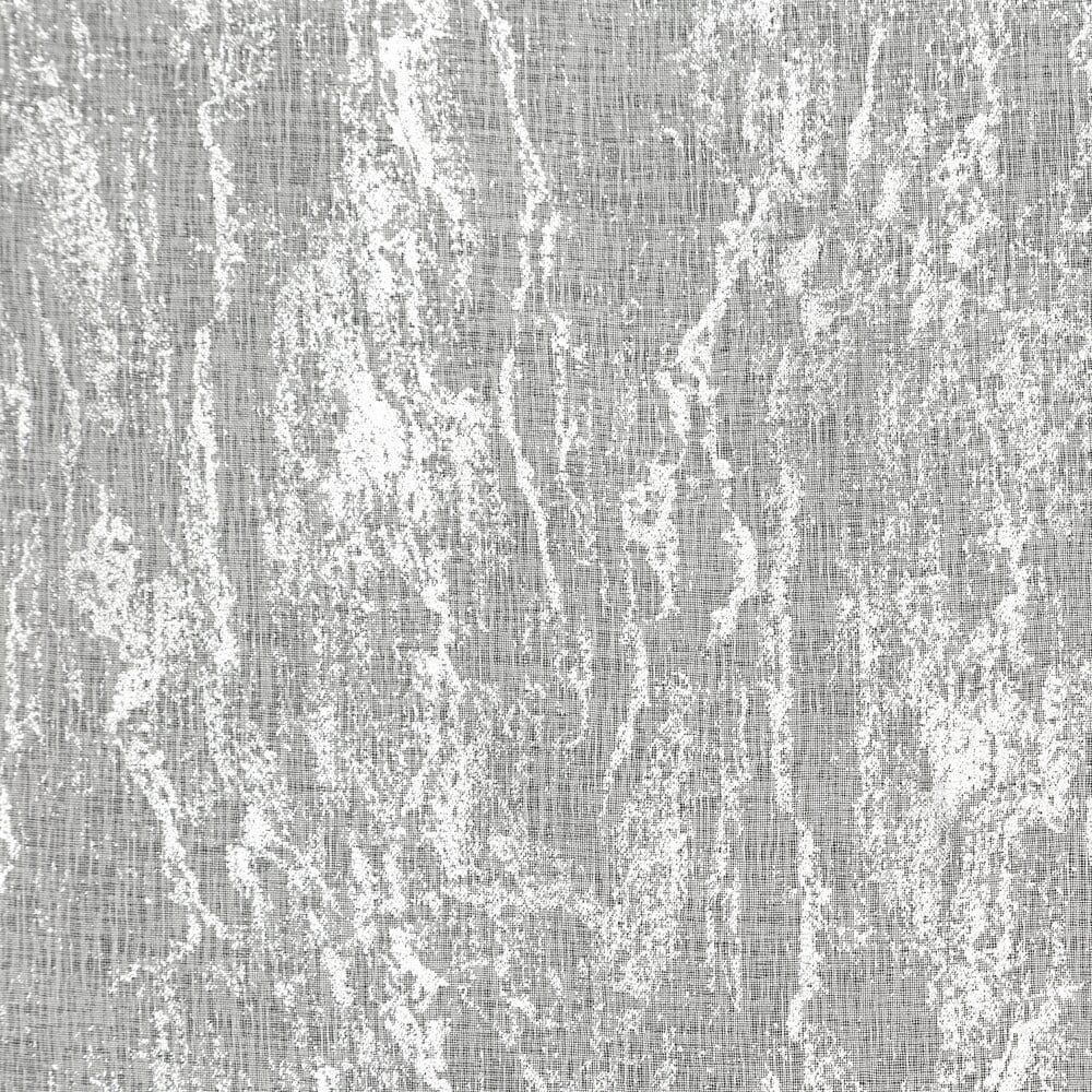 Dekoracja okienna MIA z etaminy z nadrukiem marmurku 140 x 270 cm na taśmie - obrazek 3