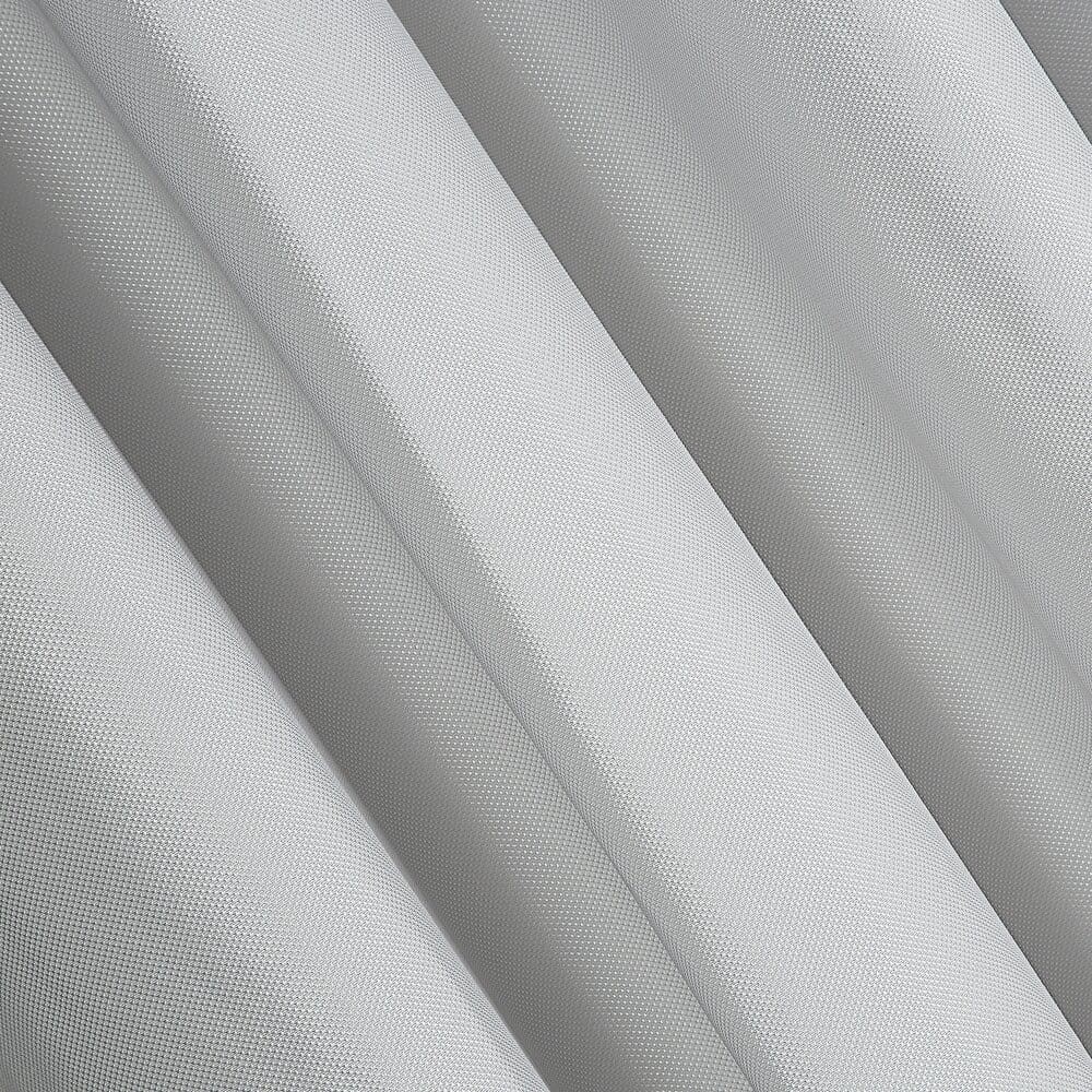 Zasłona AGGIE jasnosrebrna błyszcząca na przelotkach 140x250 cm - obrazek 4